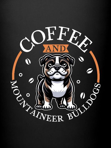 Kaffee und Serrano Bulldogge