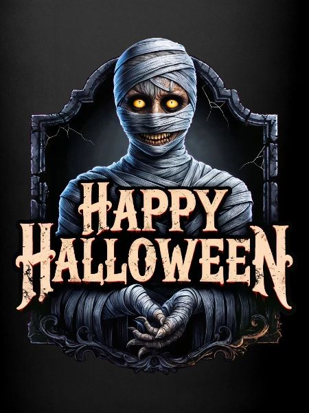 Happy Halloween Mummy