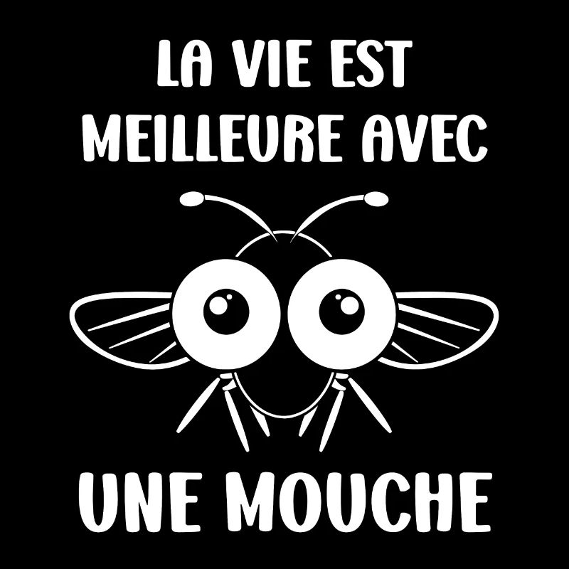 Insektenzitat Fliege Humor