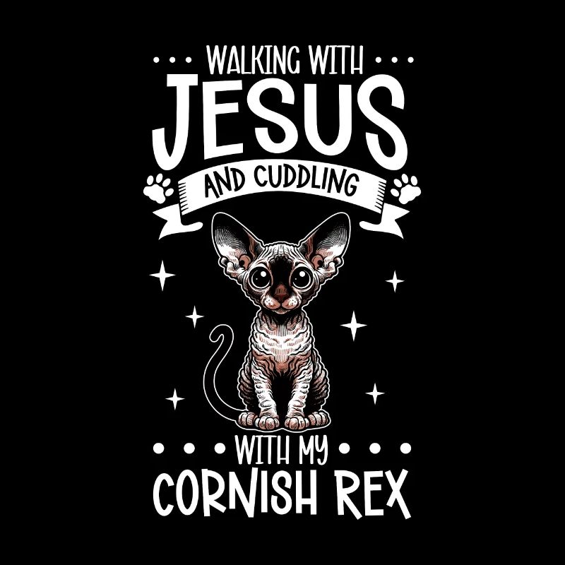 Jesus and my Cornish Rex