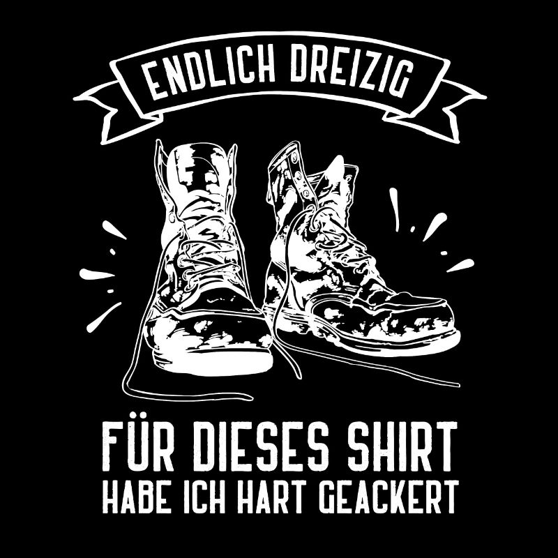 Endlich 30 Geburtstag Geburtstagsshirt 30. Geb