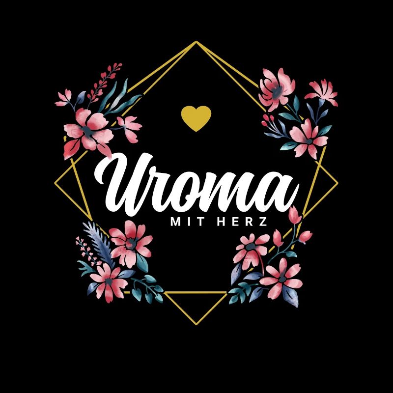 Uroma mit Herz