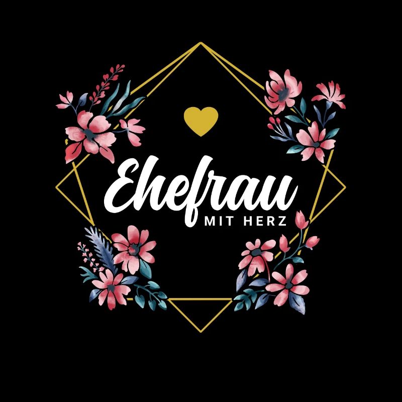 Ehefrau mit Herz