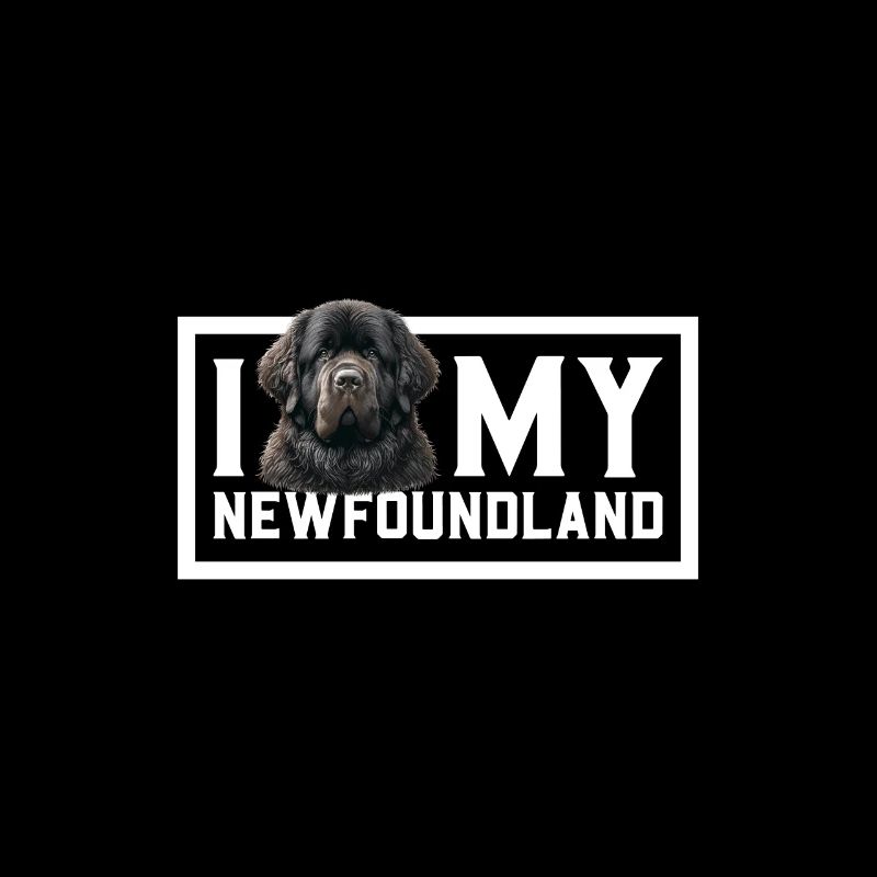 J'adore mon chien Terre-Neuve