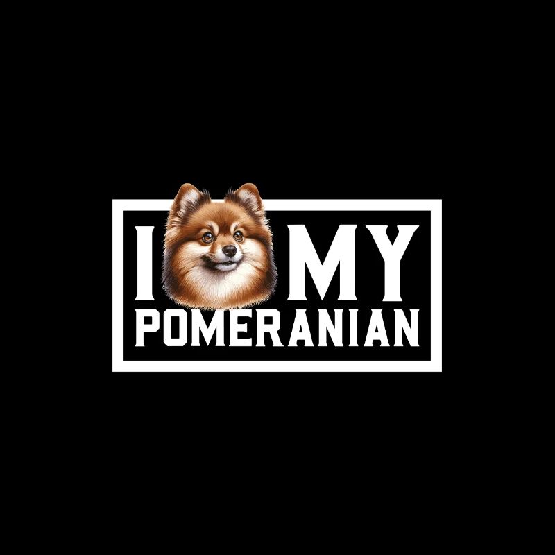 J’adore mon Poméranien