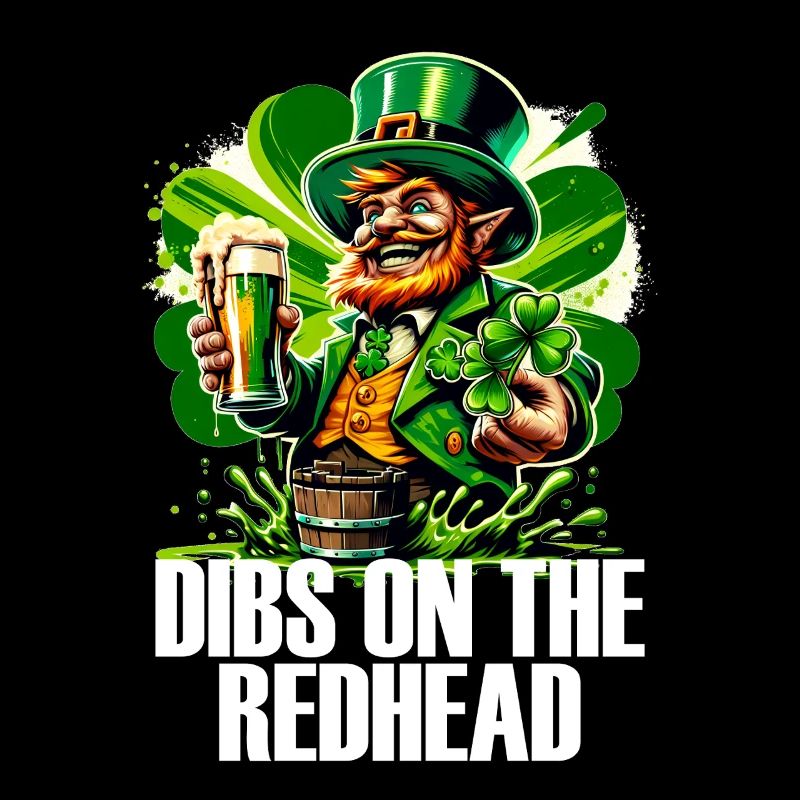 Saint-Patrick Shamrock Dibs On The Redhead