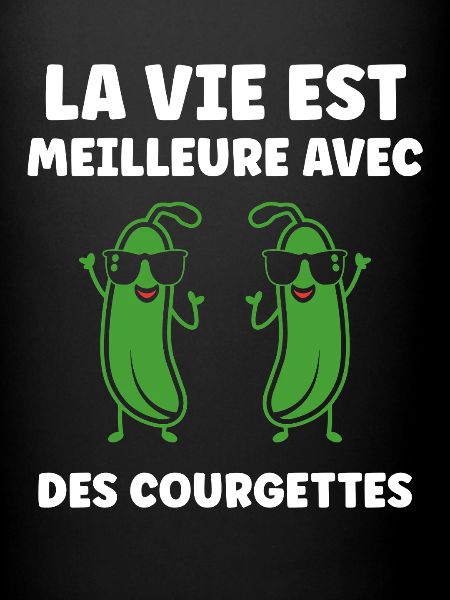 Humour Courgette
