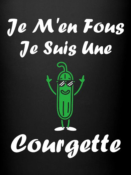 Humour Courgette