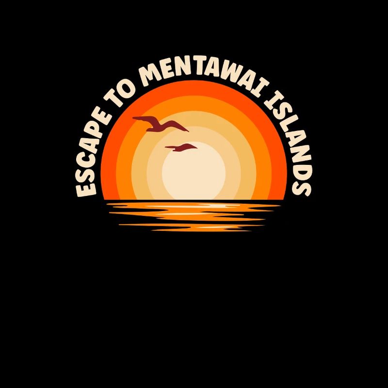 Je fuis vers les îles Mentawai
