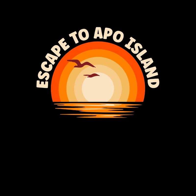 Je fuis vers l’île d’Apo