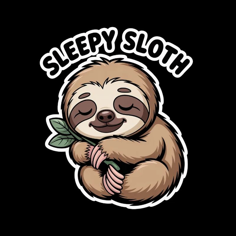 Sleepy Sloth - Sleeping Sloth