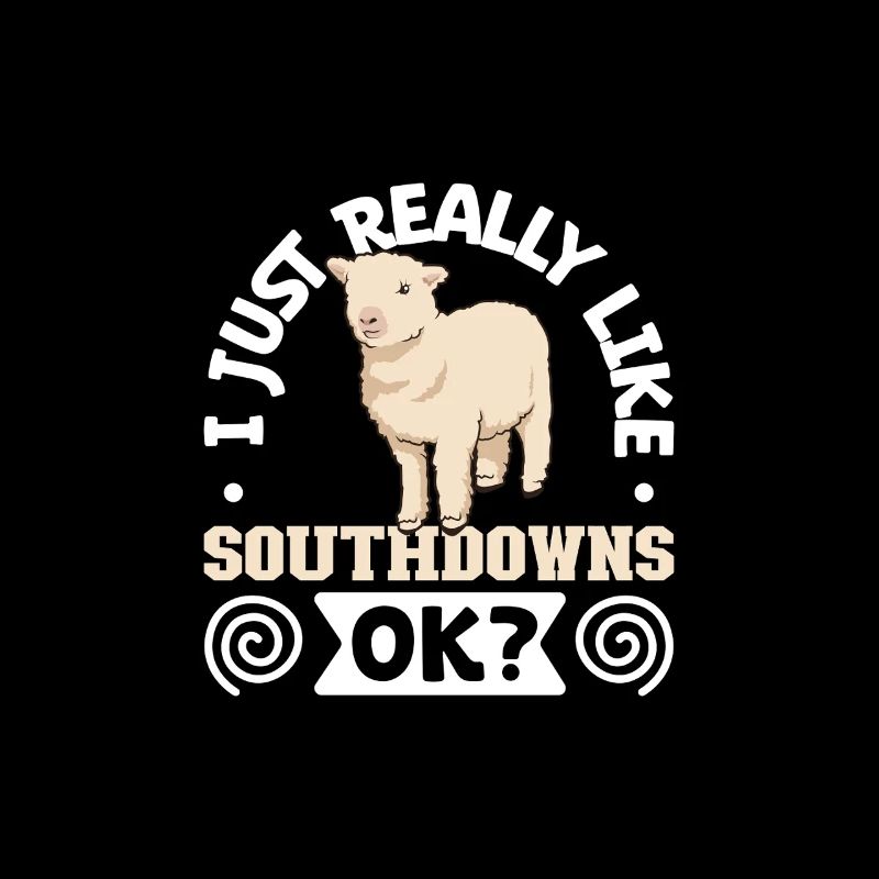 I love my Southdown sheep