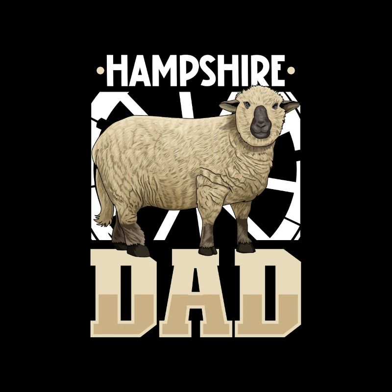 Hampshire Sheep Dad