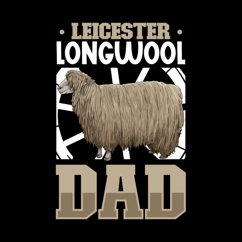 Leicester Long Wool Sheep Dad