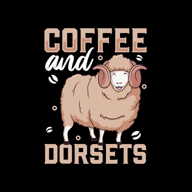 Kaffee und Dorset-Fleischschaf