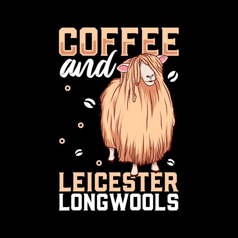 Coffee and Leicester long wool sheep