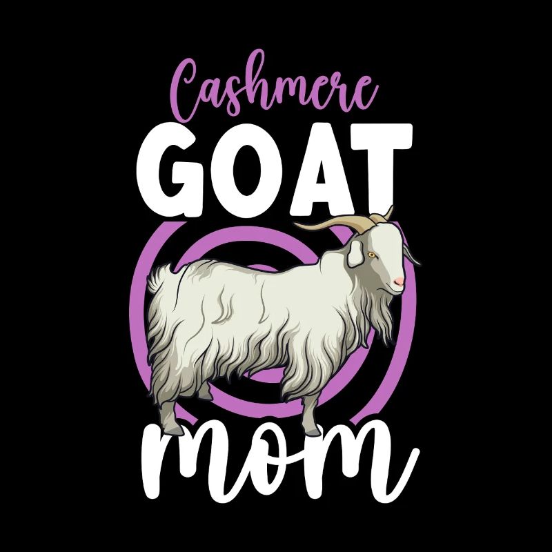 Maman d’une chèvre cachemire