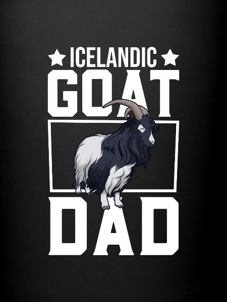 Papa d’une chèvre islandaise
