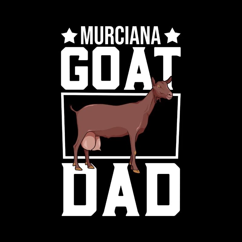 Papa einer Murcia-Granada-Ziege