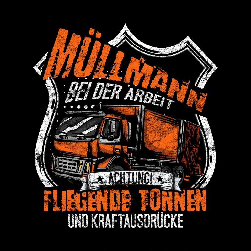 Müllwerker Müllabfuhr Müllmann