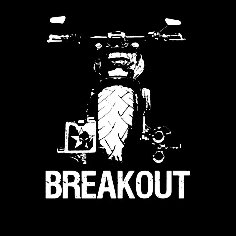 BREAKOUT - Chopper Softail Motorcycle Vintage Biker