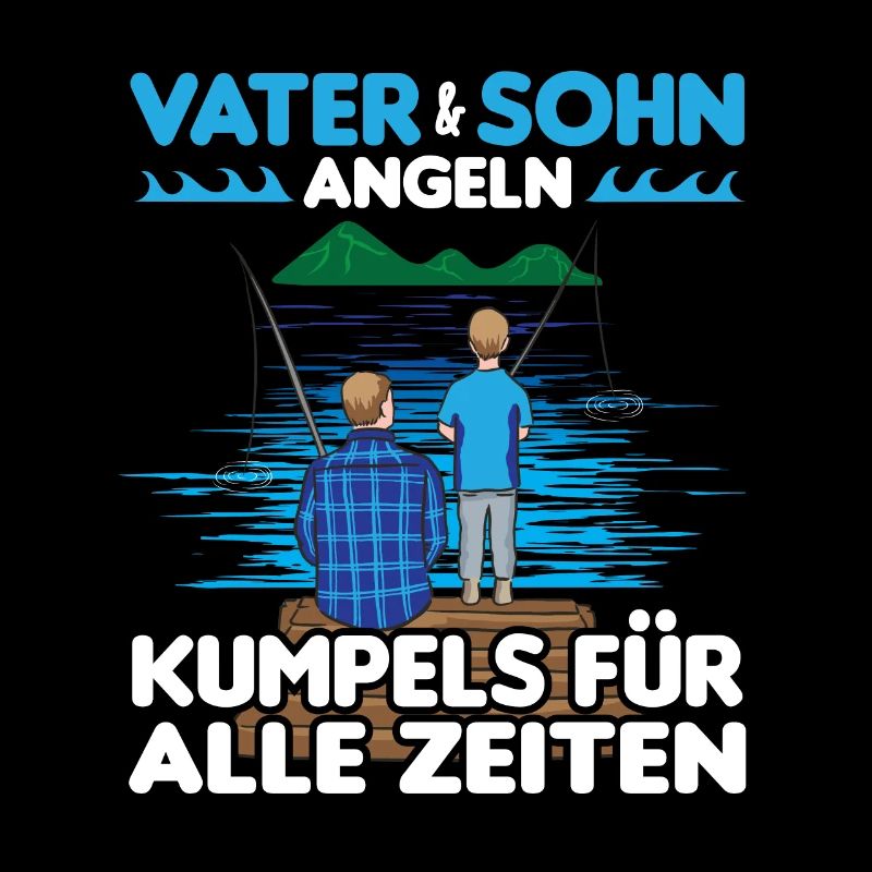 Angeln Vater Sohn Partnerlook