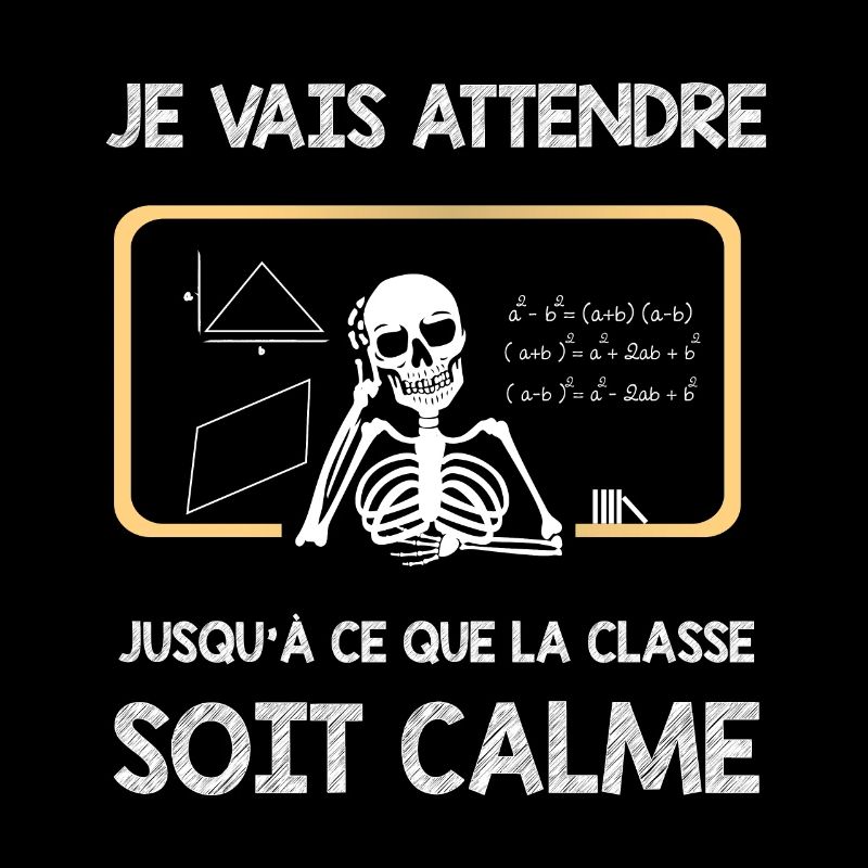 Idée cadeau maitresse et maître d'école : Drôle