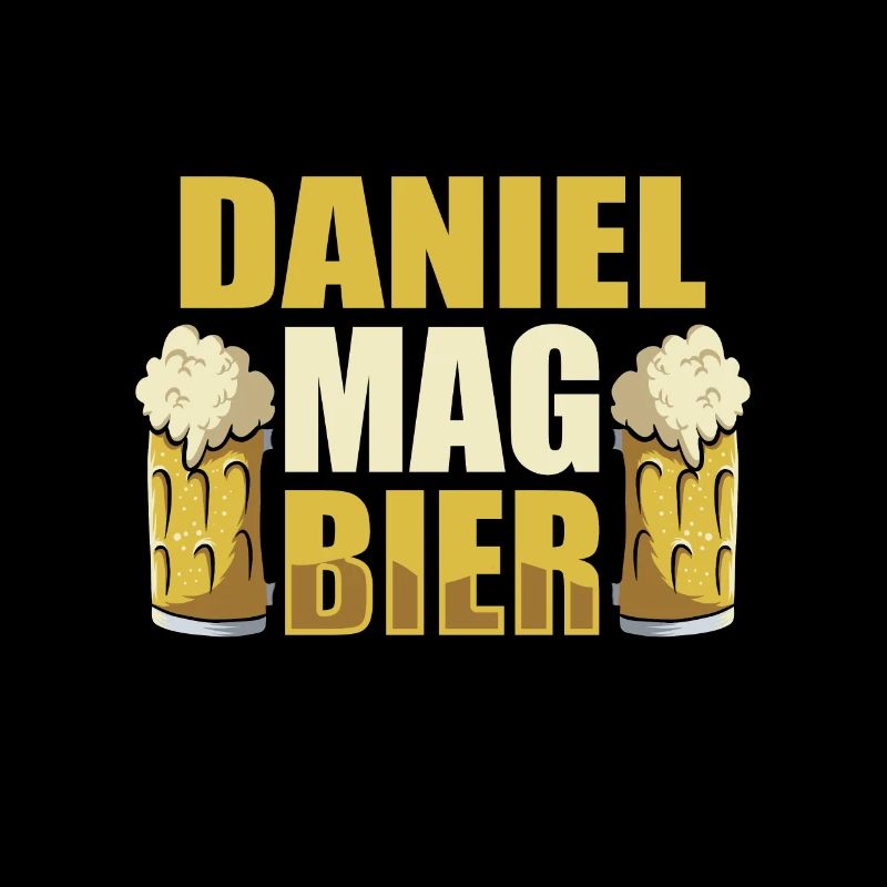 Daniel mag Bier Name Geburtstag