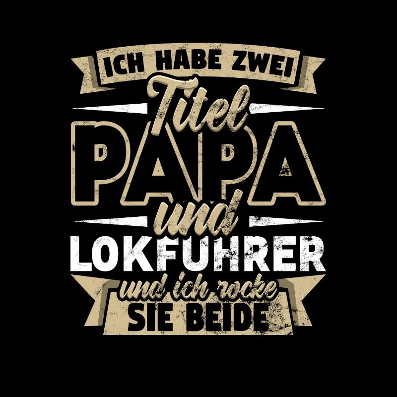 Lokführer Zwei Titel Papa Schaffner