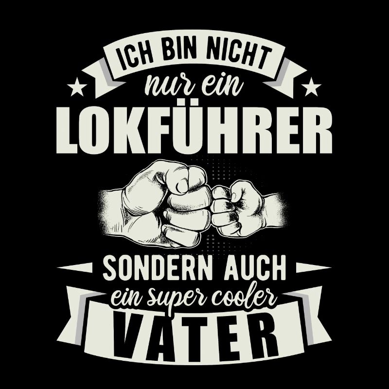 Lokführer Vater Papa Vatertag Schaffner