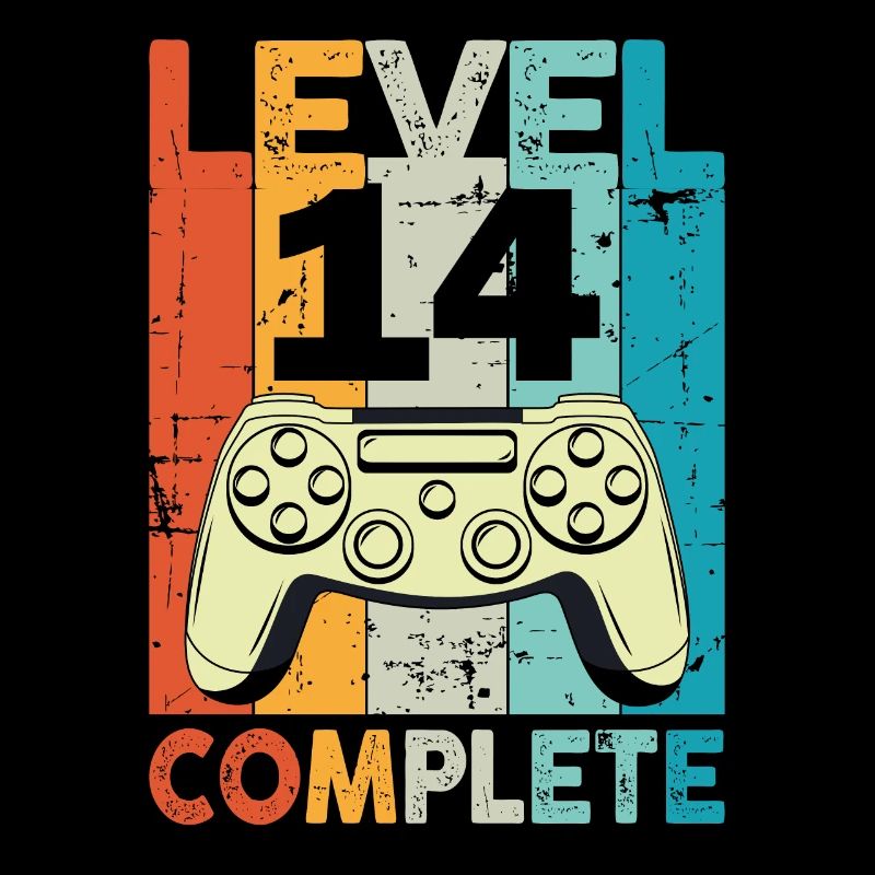 Level 14 Complete Gaming Birthday