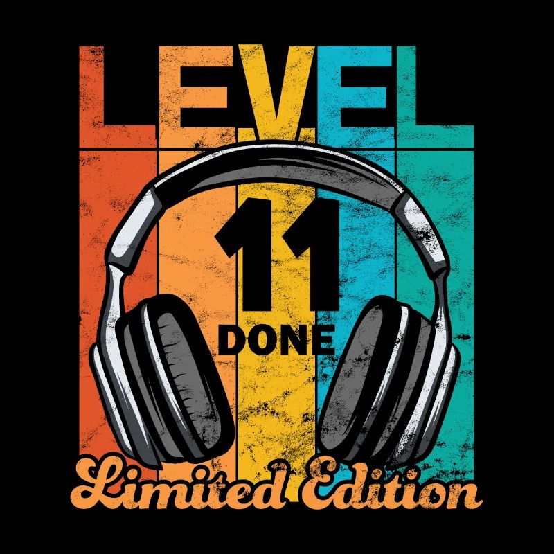 Gaming Birthday 11 Years Level 11 Complete