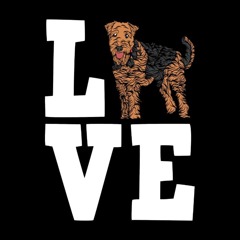 Airedale Terrier Geschenk Hunde