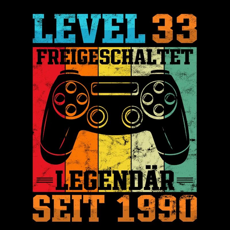 Gaming Geburtstag 1990 Level 33