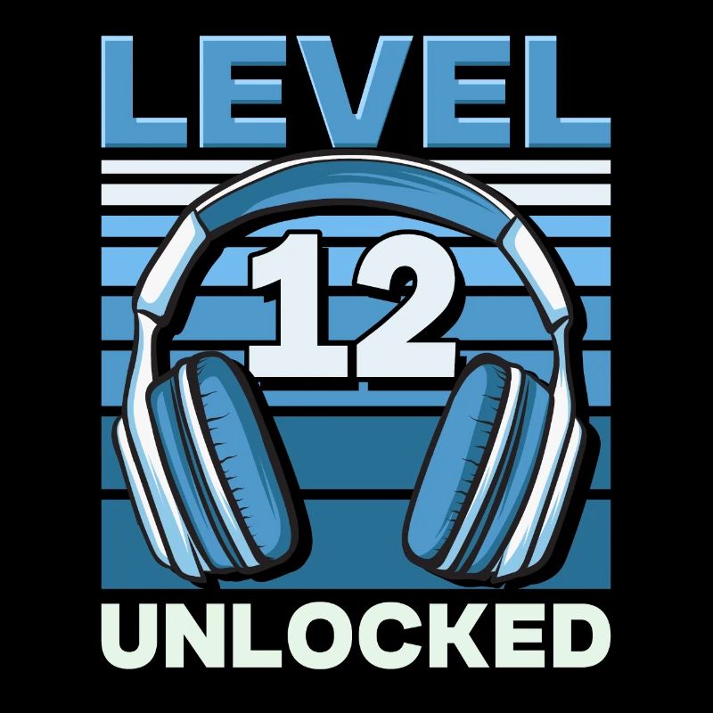 Level 12 Unlocked Gaming Birthday Gamer