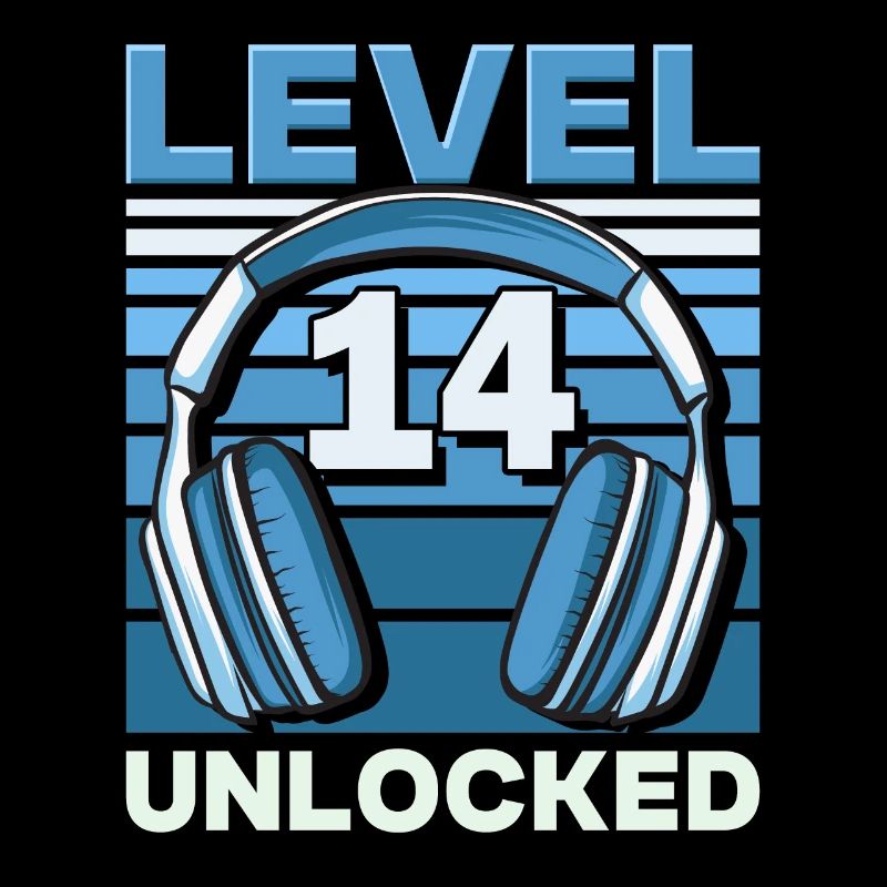 Level 14 Unlocked Gaming Birthday Gamer