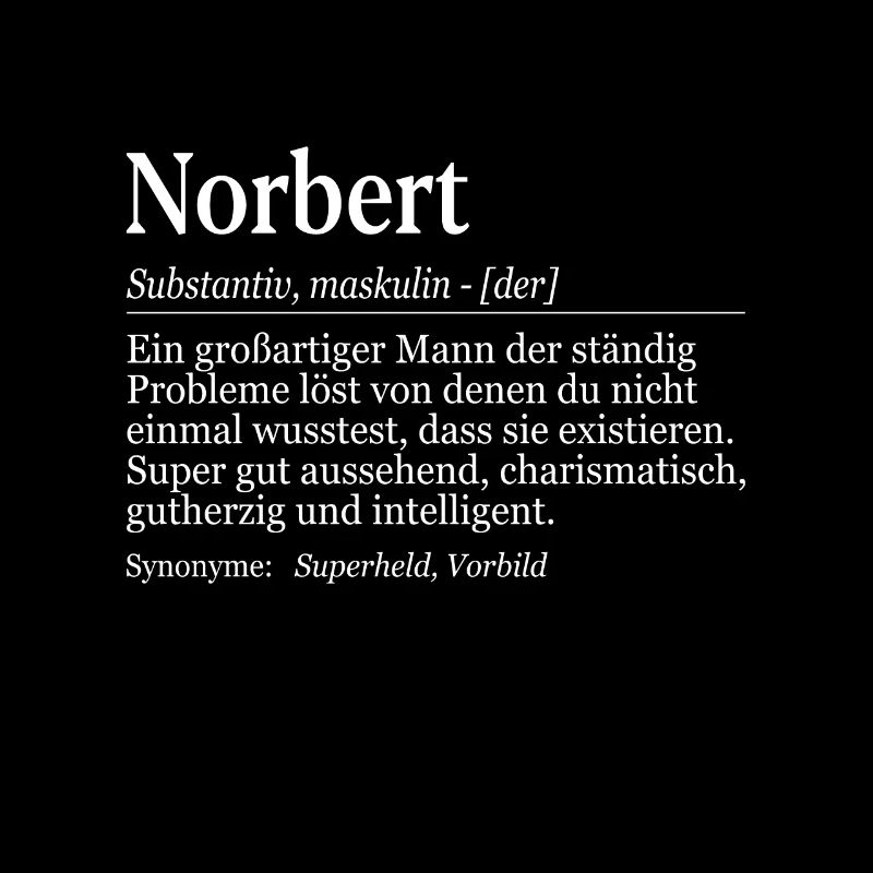Norbert Definition Namenstag Geburtstag Name