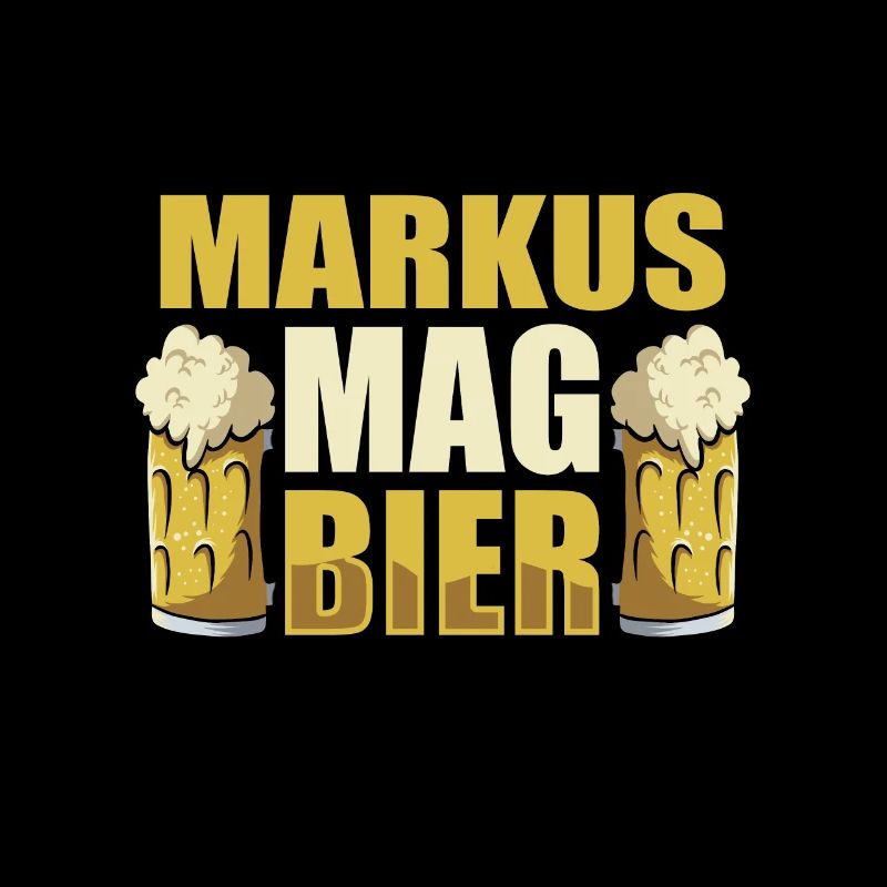 Markus mag Bier Name Geburtstag