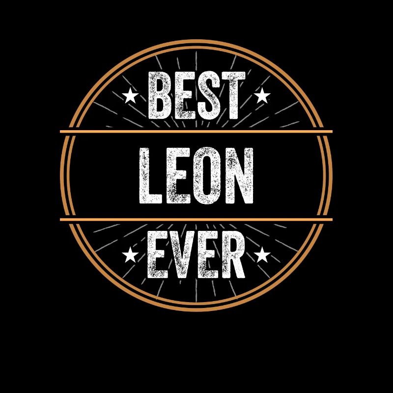Best Leon Ever Vorname Name Geschenk
