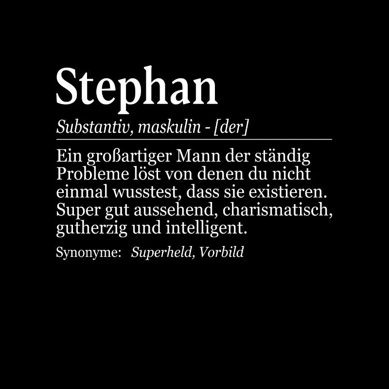 Stephan Definition Namenstag Geburtstag Name