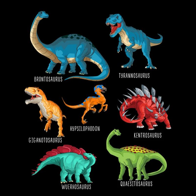 Mon alphabet de dinosaure enfants espèces Dino A-Z