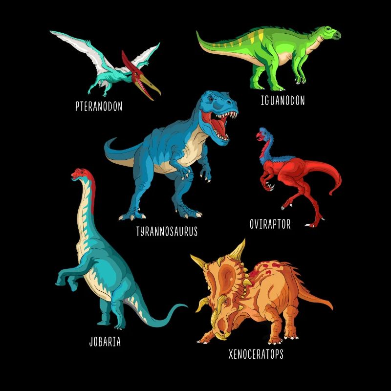 Mon alphabet de dinosaure enfants espèces Dino A-Z