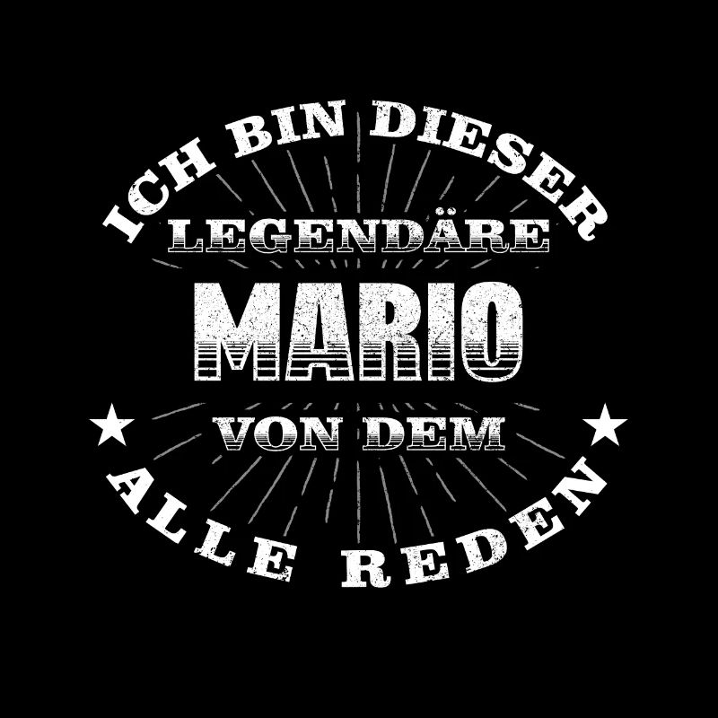 Legendärer Mario lustiger vorname Name