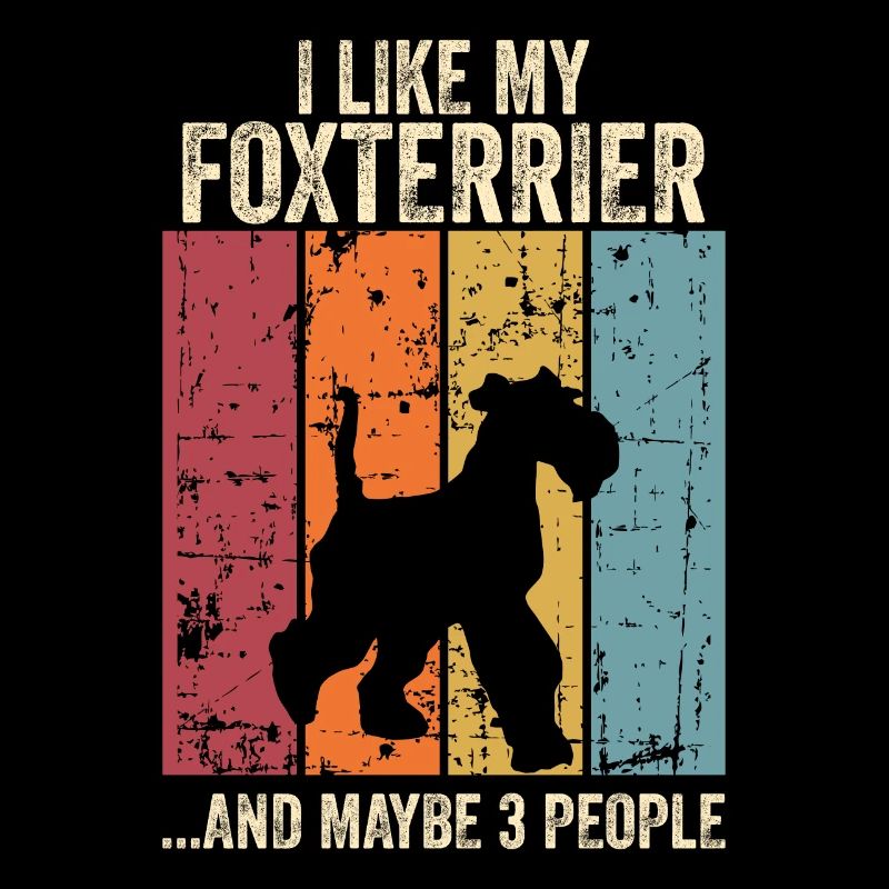 Foxterrier Hund Dog Hundehalter