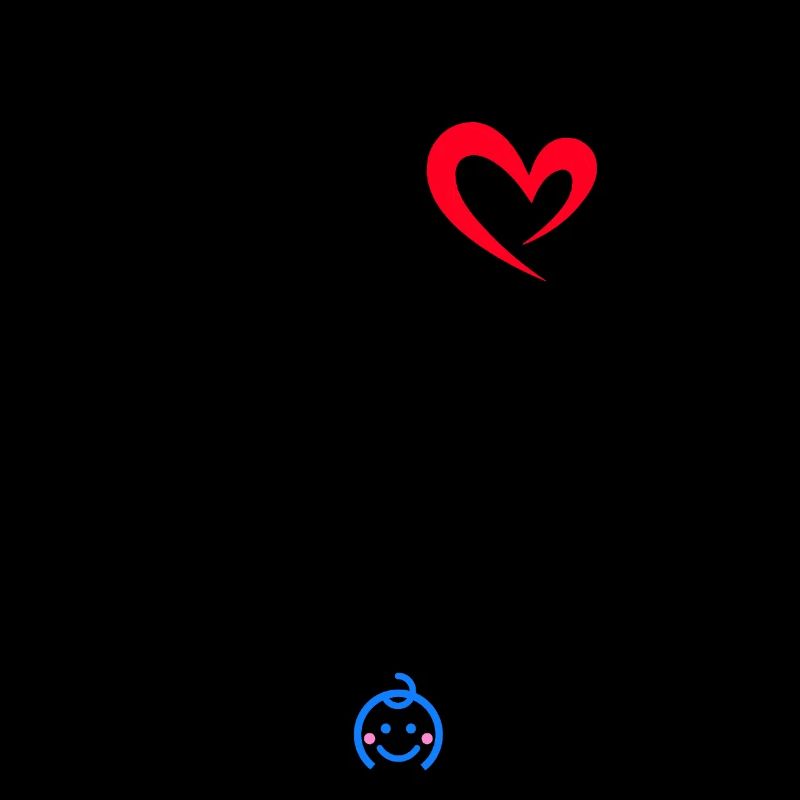 Garçon enceinte - Cœurs connectés - Ventre de bébé