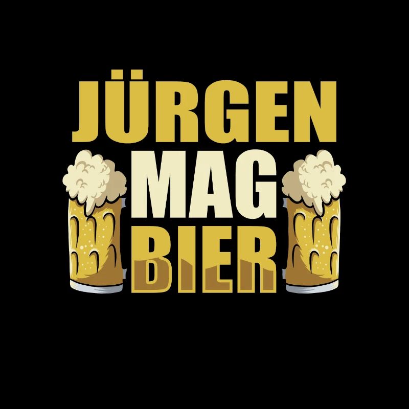 Jürgen mag Bier Name Geburtstag