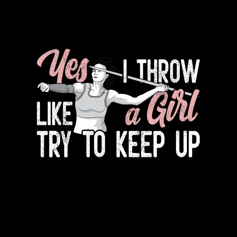 Speerwurfstrecker Leichtathletik Speerwerfer