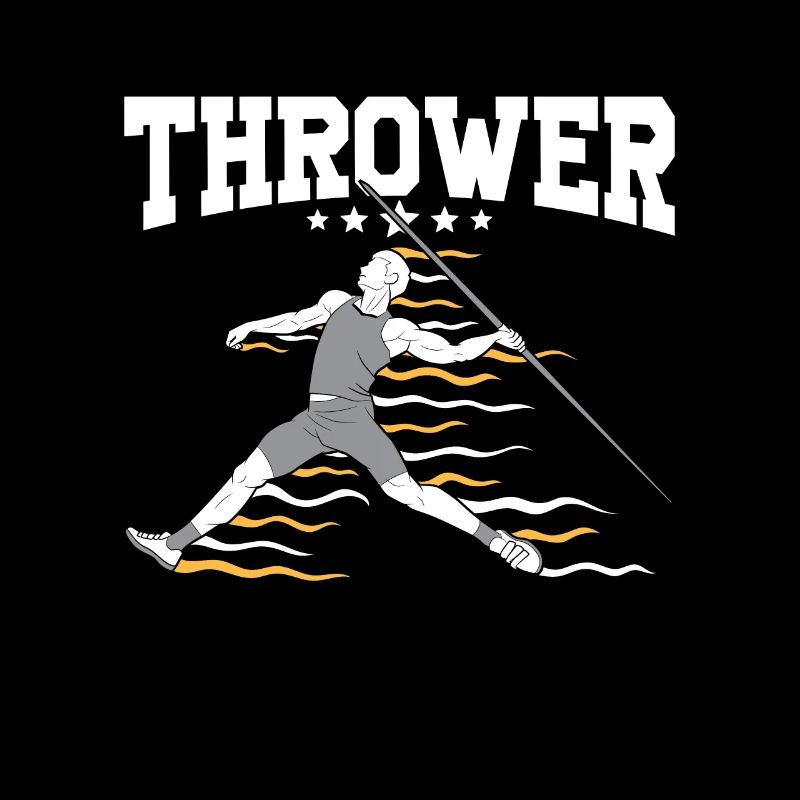 Lancer du javelot athlétisme Lanceur de javelot