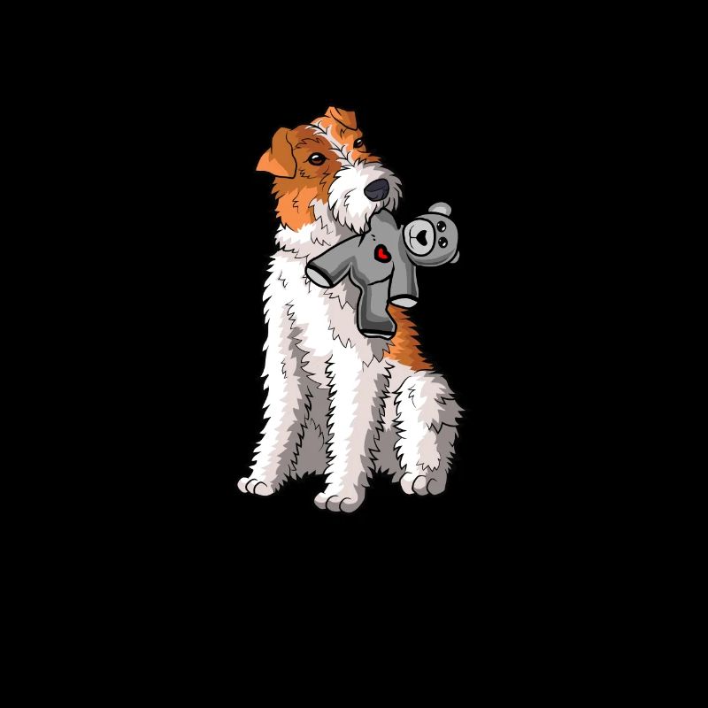 Drahthaar Foxterrier Hund