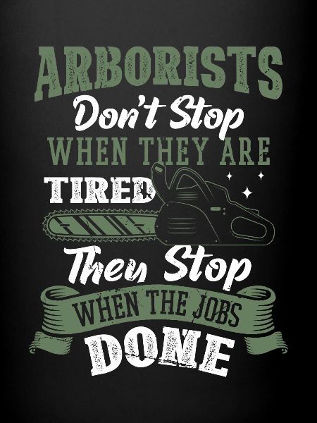 Bûcheron tronçonneuse arboriste